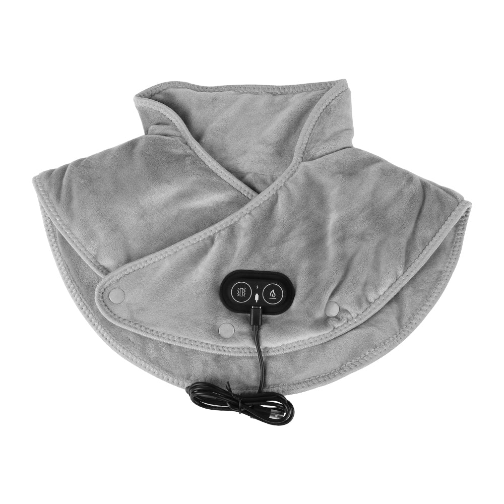 Portable Heating Pad for Neck & Shoulders (USB, 3 Heat Levels)