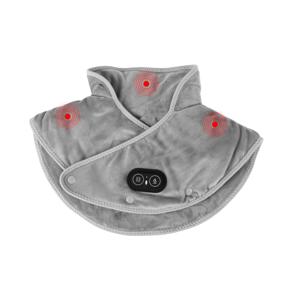 Portable Heating Pad for Neck & Shoulders (USB, 3 Heat Levels)