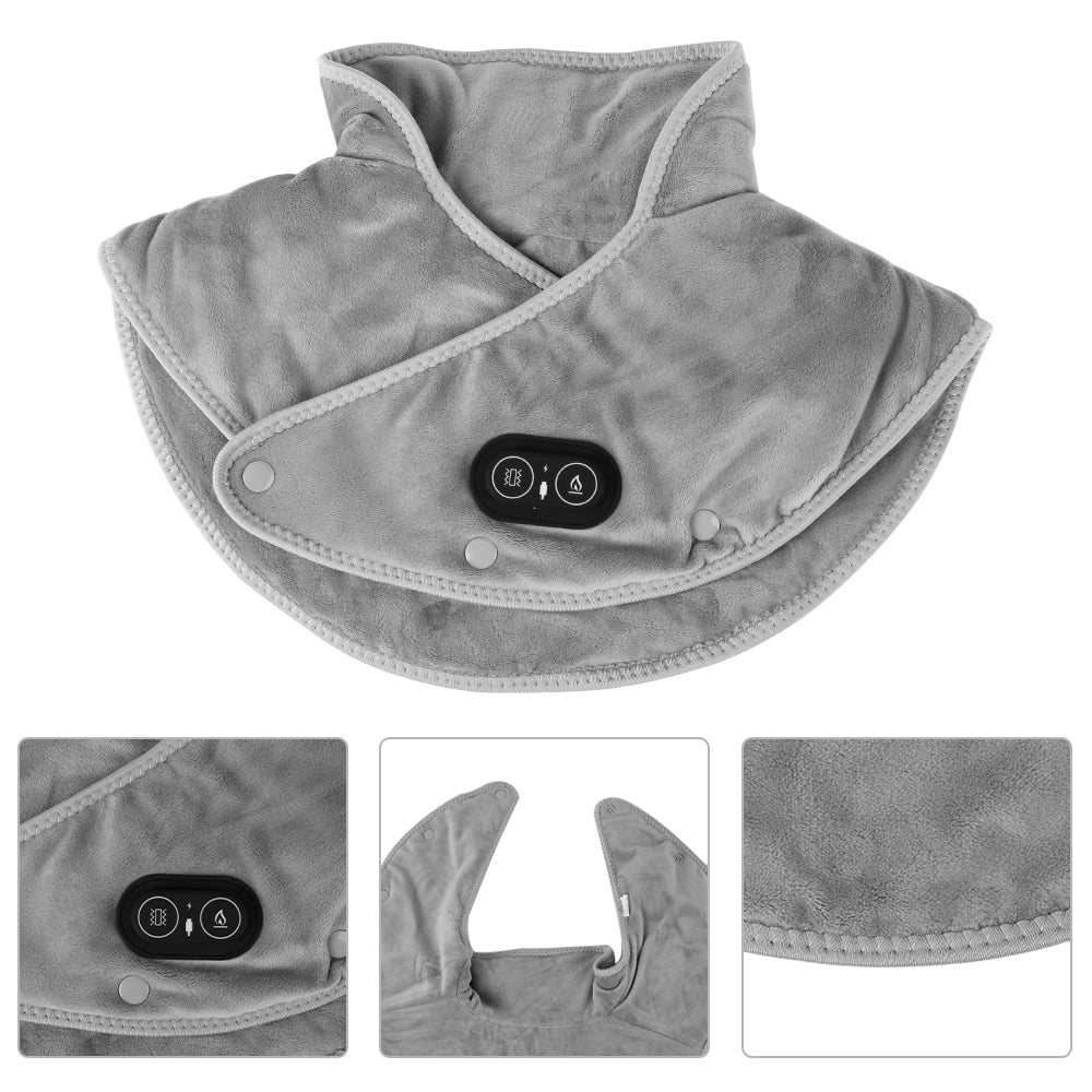Portable Heating Pad for Neck & Shoulders (USB, 3 Heat Levels)